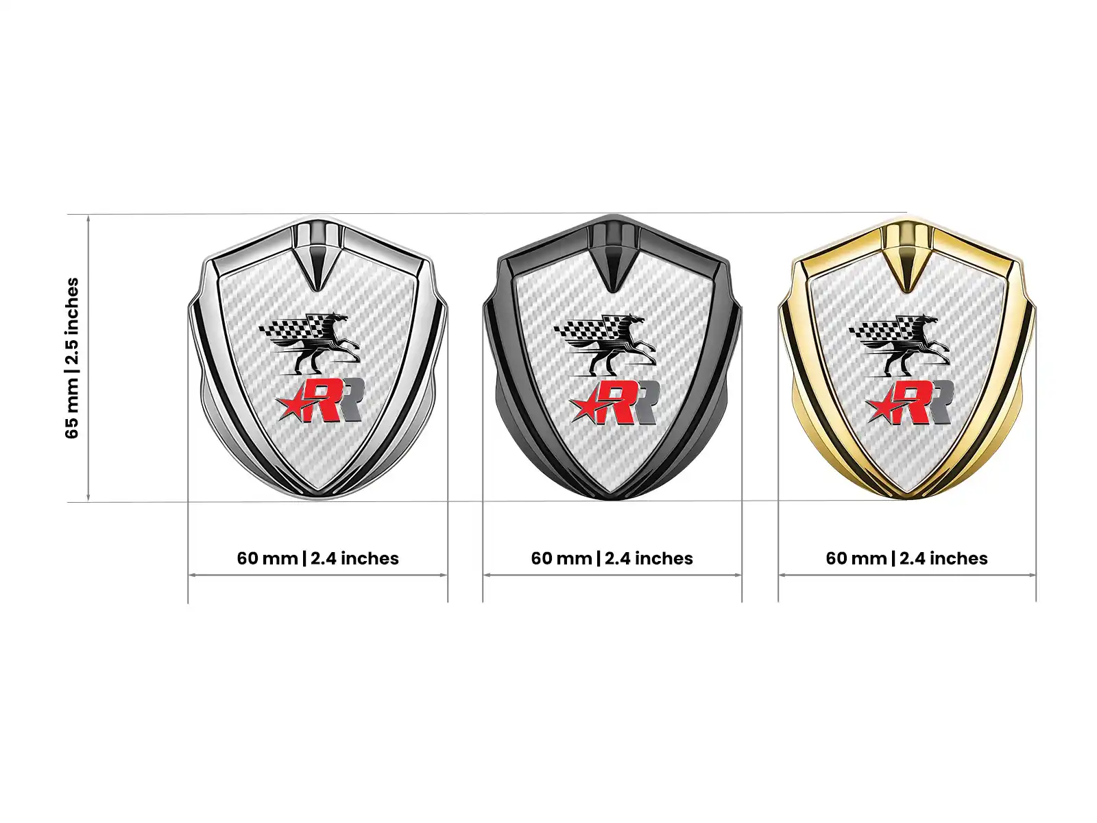 Emblem Metal Badge Pro Edition Standard Size